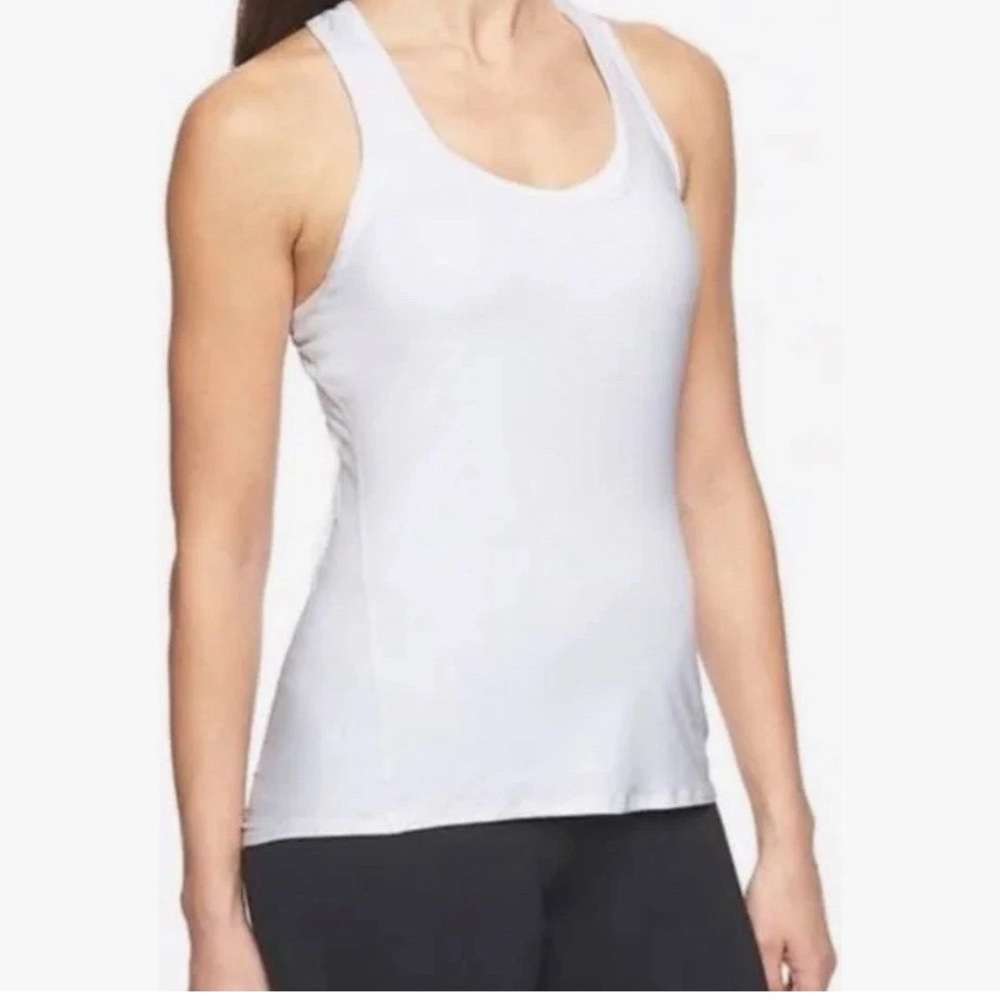Athleta CHI Scoop Tank White, XS, NWT